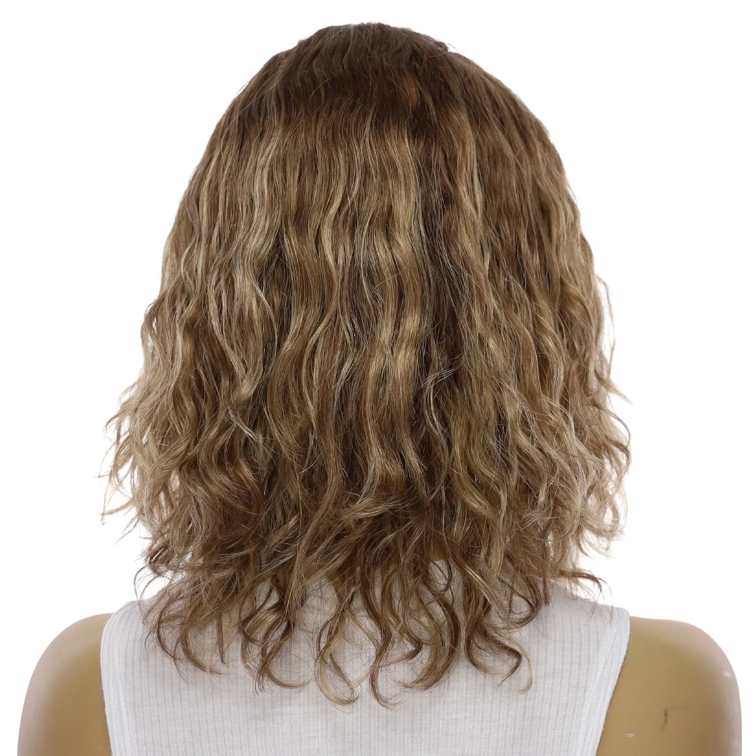 12" Divine Lace Top Topper Light Brown Babylight Wavy