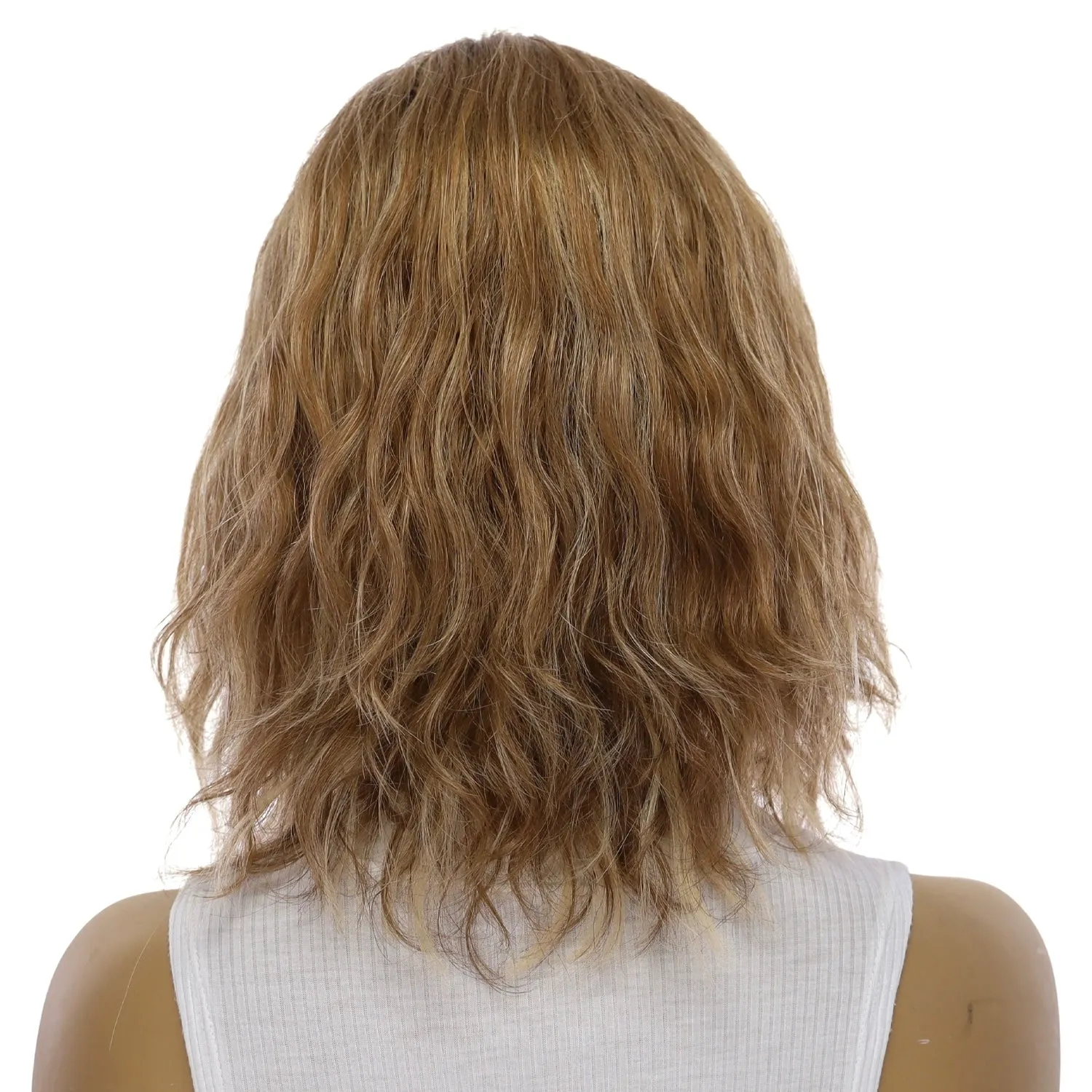 12" Divine Lace Top Topper Medium Blonde Wavy