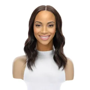 16" Divine Lace Top Topper Dark Brown Wavy