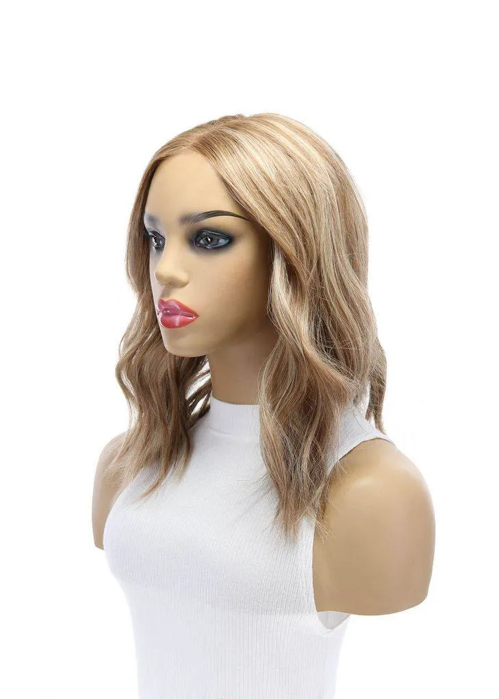 16" Divine Lace Top Topper Medium Blonde