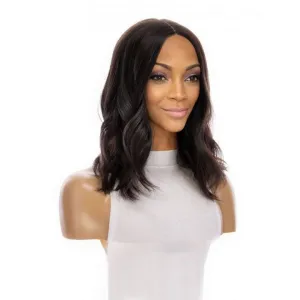 16" Divine Luxe Lace Top Topper #1B Black