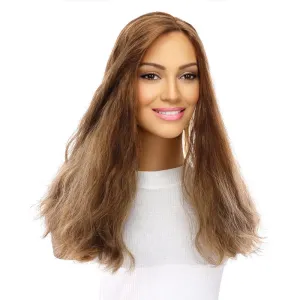 18" Topaz Lace Top Topper Light Brown Babylight Wavy