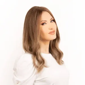18" Topaz Lace Top Topper Light Brown Babylight