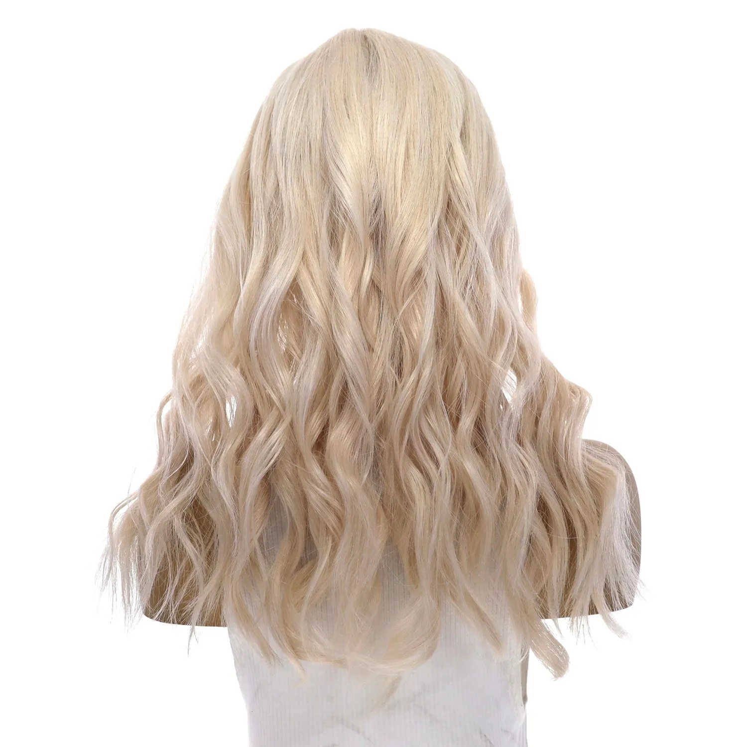 20" Divine Lace Top Topper Ice Blonde