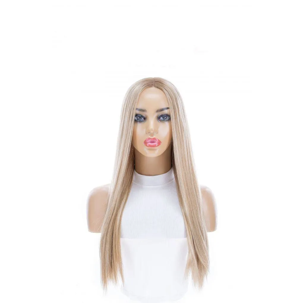 24" Divine Lace Top Topper Ash Blonde
