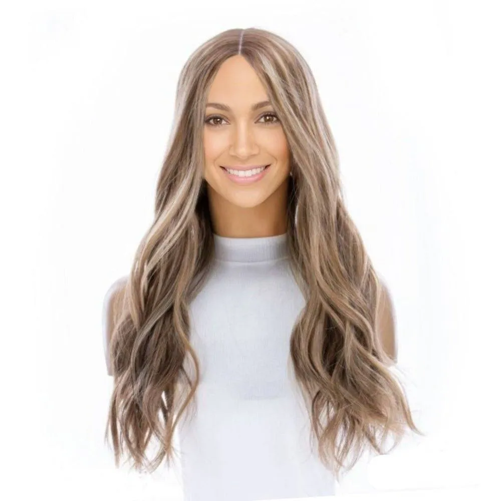 24" Divine Lace Top Topper Medium Blonde