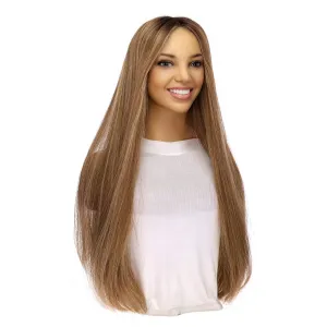 26" Divine Lace Top Topper Medium Blonde w/ Highlights