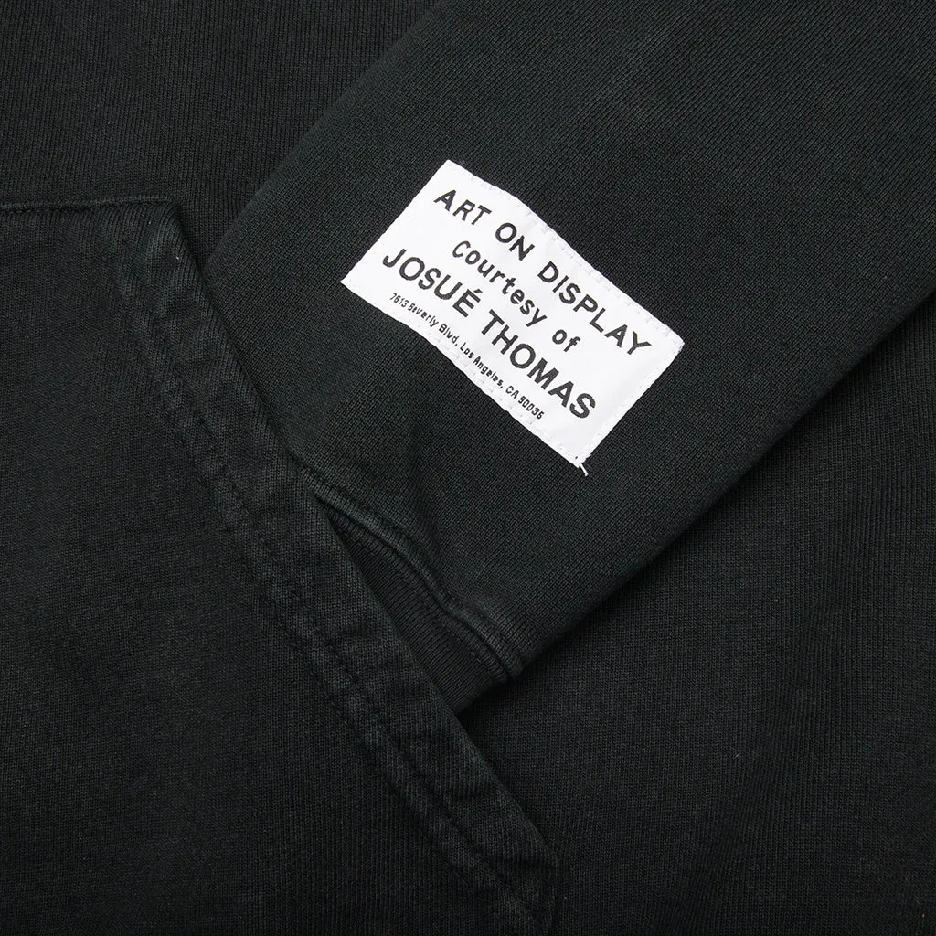 90's GD Logo Hoodie - Vintage Black