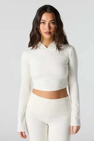 Active Soft Cropped Hoodie