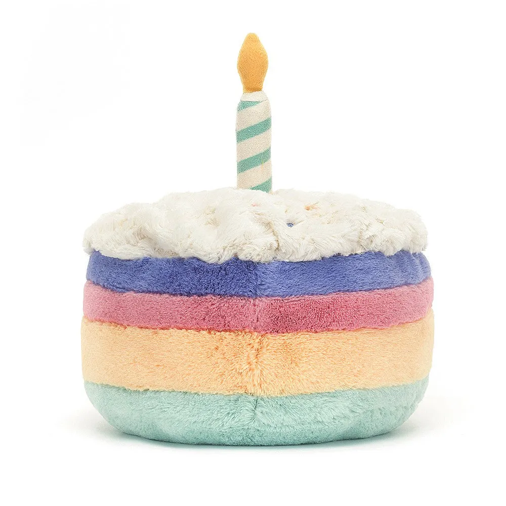 Amuseables Rainbow Birthday Cake - Large