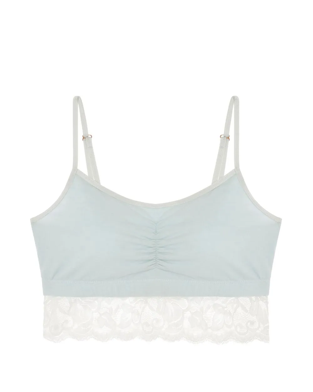 Astrid Jersey Pocketed Bralette with Lace