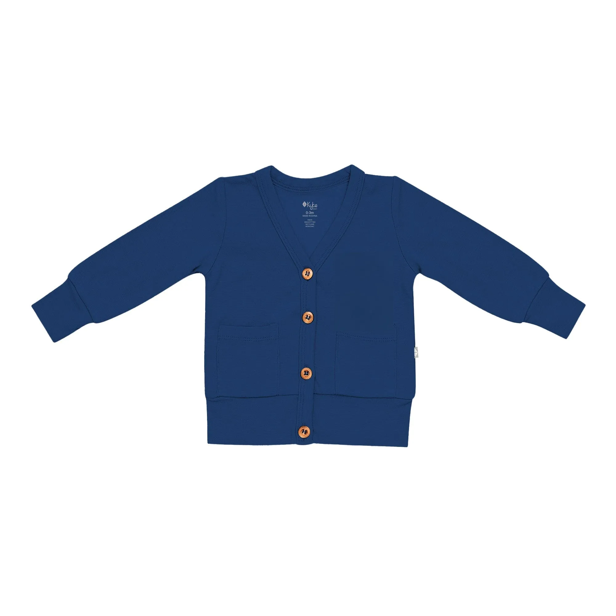 Bamboo Jersey Cardigan in Tahoe