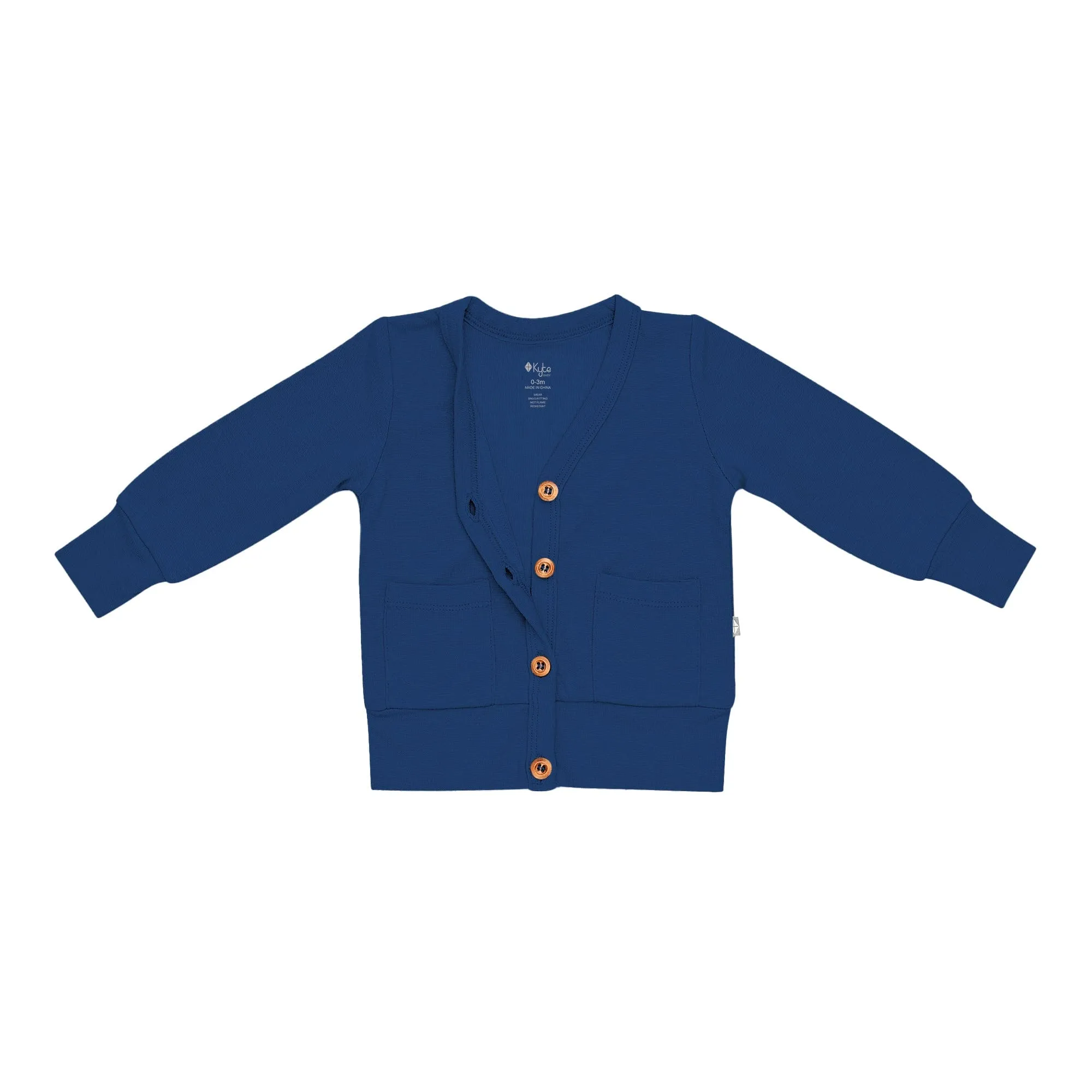 Bamboo Jersey Cardigan in Tahoe
