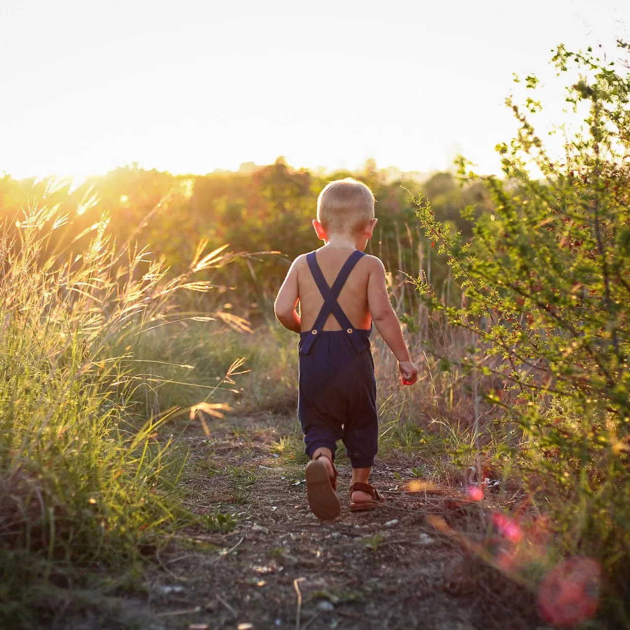 Bamboo Jersey Overall in Tahoe