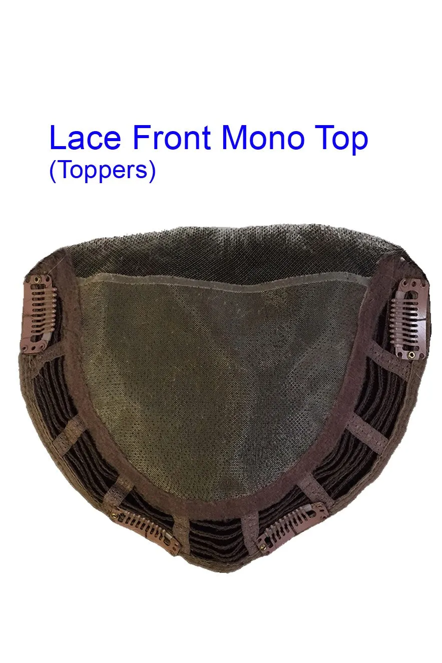 Belle Tress Toppers - Lace Front Mono Top Peerless 19  (#7016)