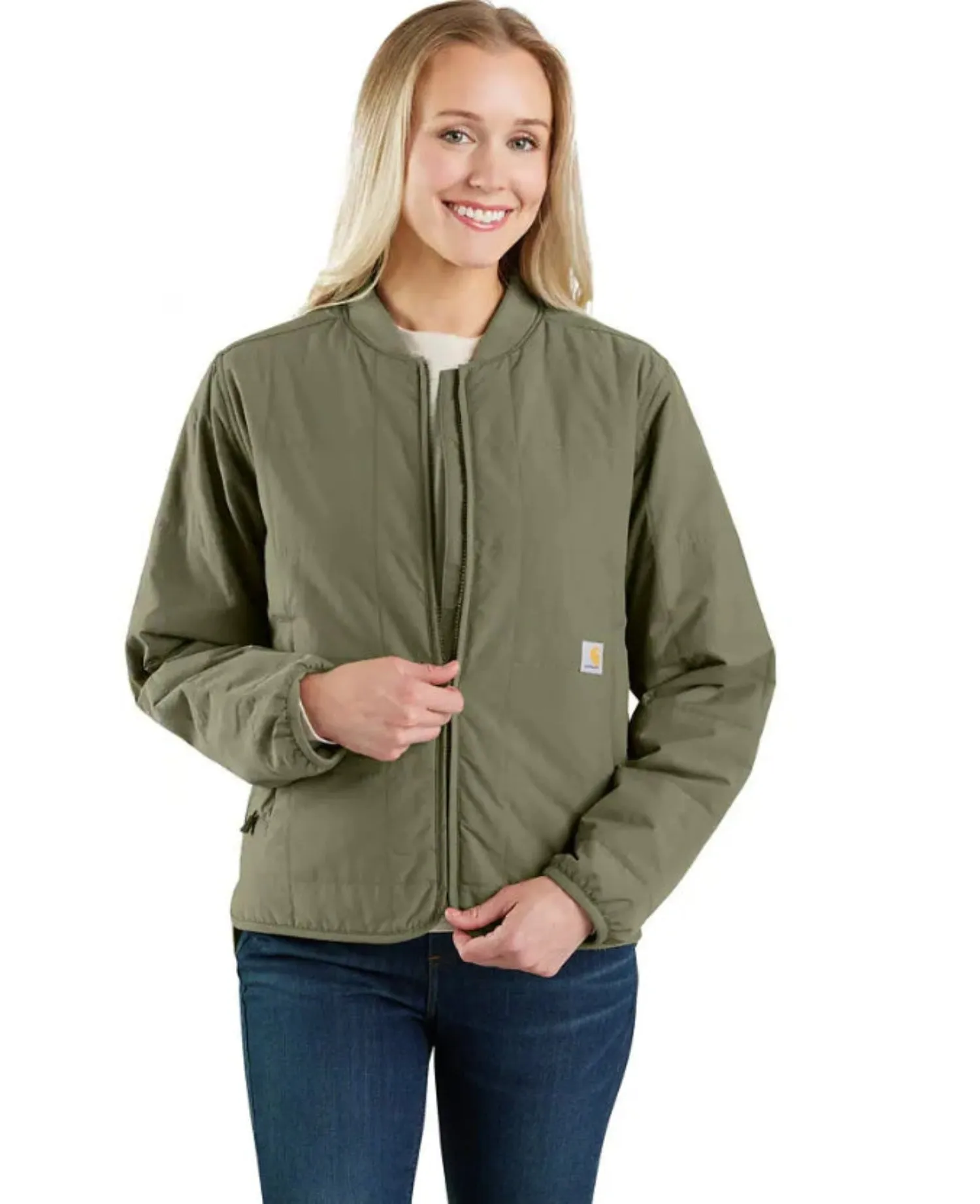 Carhartt Women's Rain Defender® Loose Fit Light Weight Zip Insulated Jacket