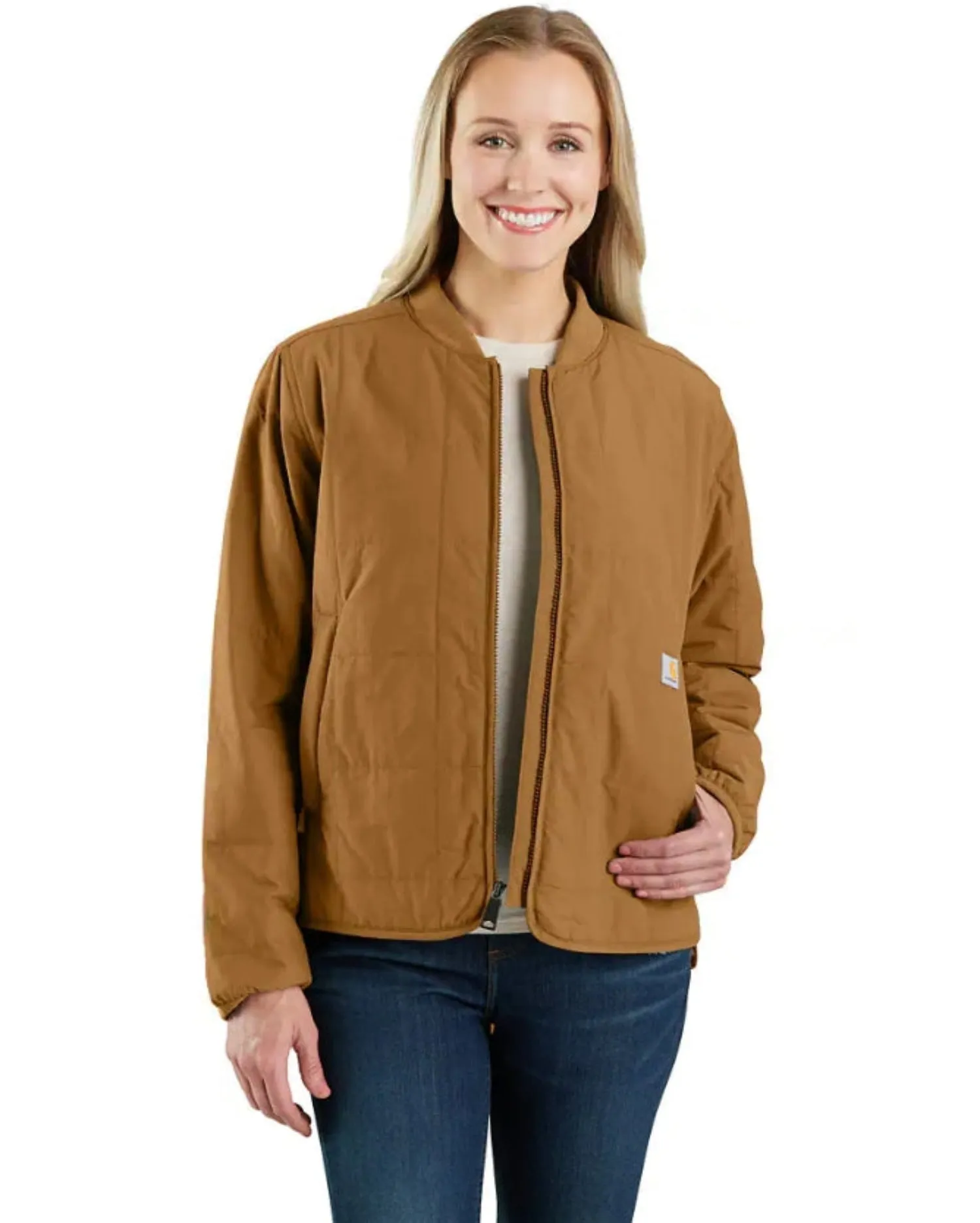Carhartt Women's Rain Defender® Loose Fit Light Weight Zip Insulated Jacket