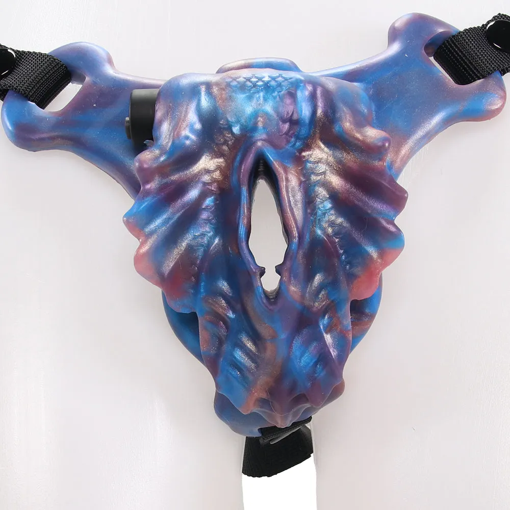 Creature Cocks Siren Snatch Silicone Strap-On Vibe