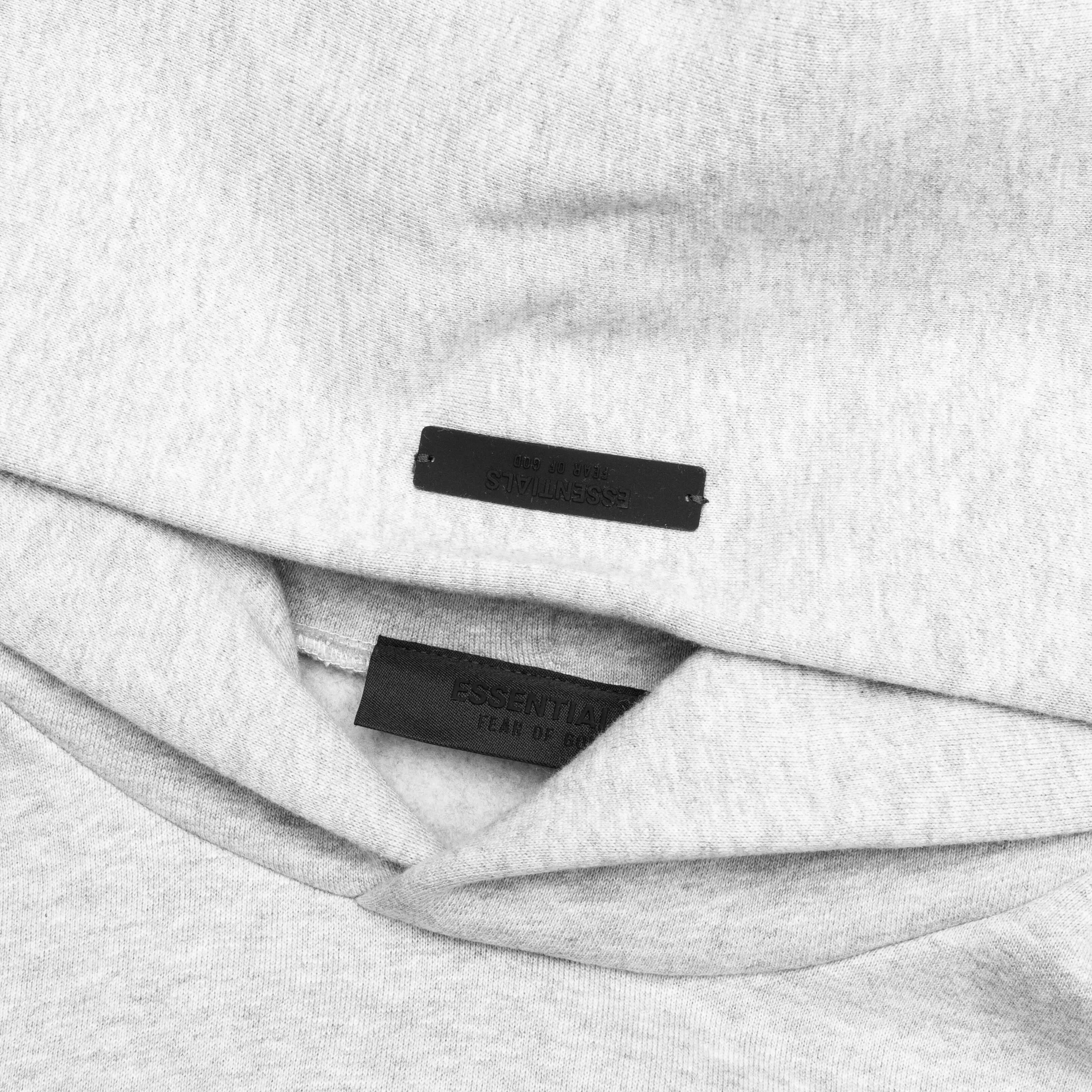 Fleece Hoodie - Light Heather Gray