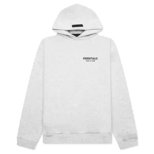 Fleece Hoodie - Light Heather Gray