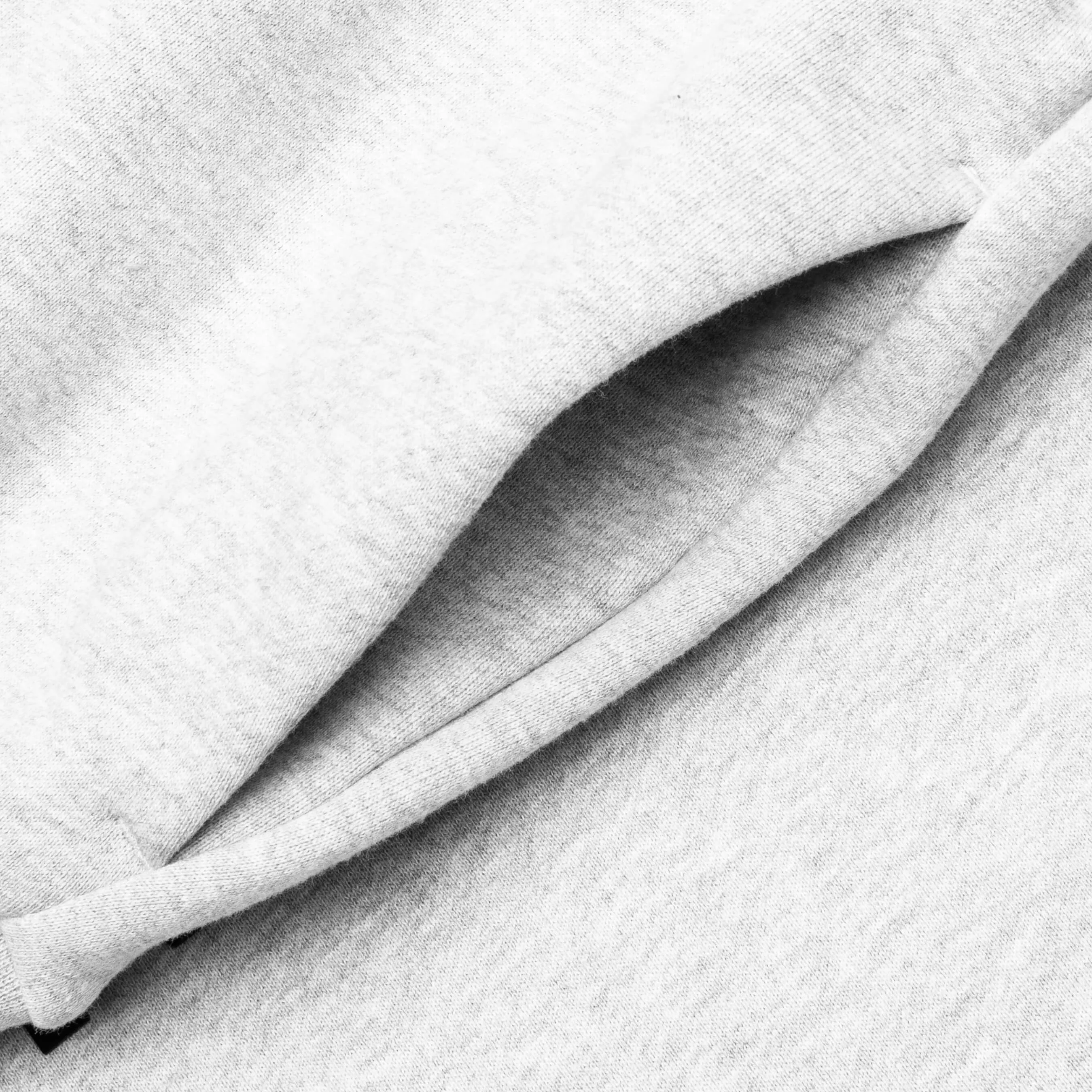 Fleece Hoodie - Light Heather Gray