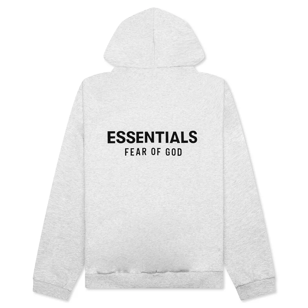 Fleece Hoodie - Light Heather Gray