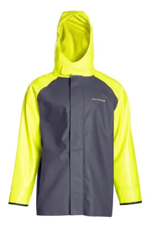 Grundéns Men's Hauler Hi-Vis Waterproof Hooded Jacket