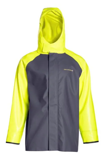 Grundéns Men's Hauler Hi-Vis Waterproof Hooded Jacket