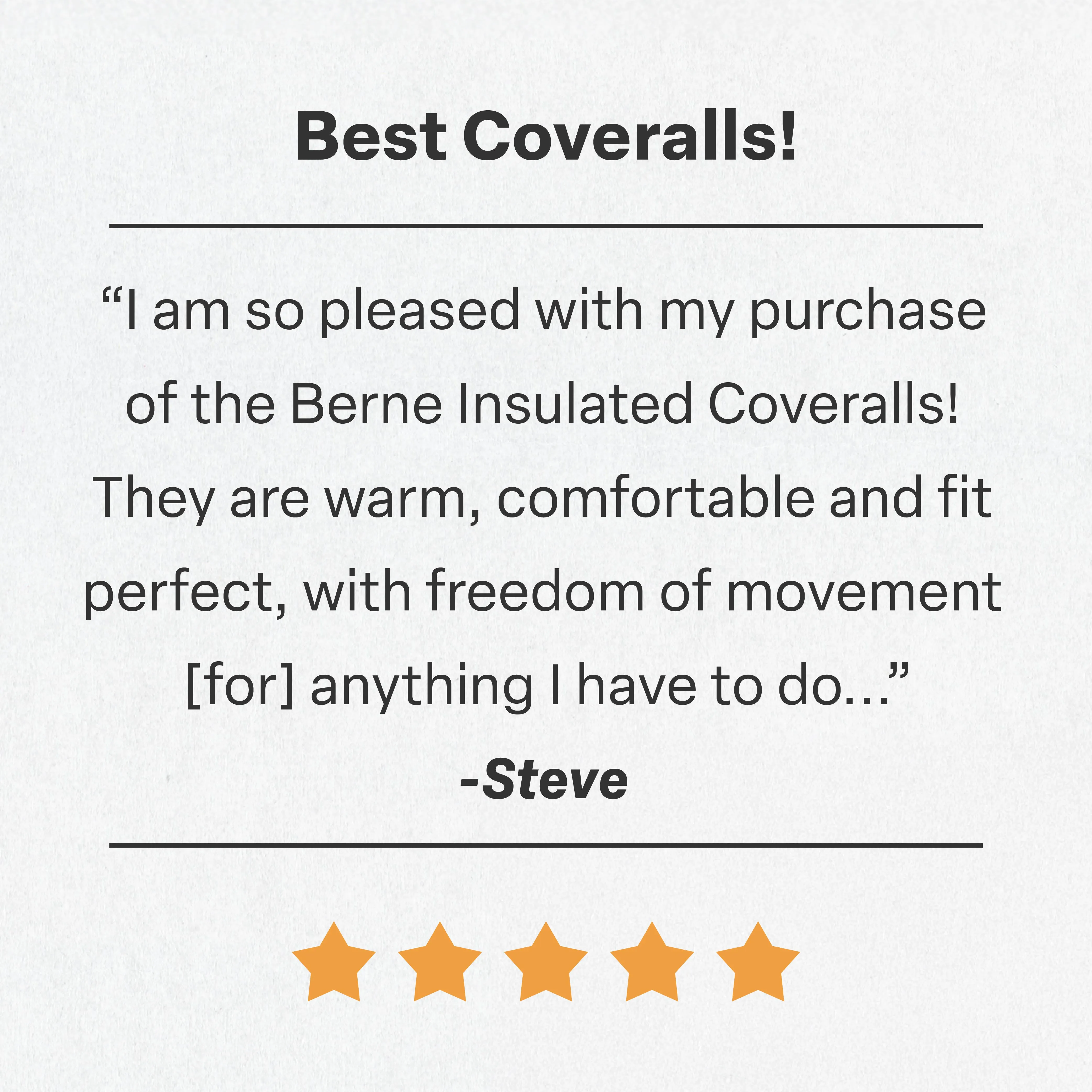 Heritage Duck Insulated Coverall