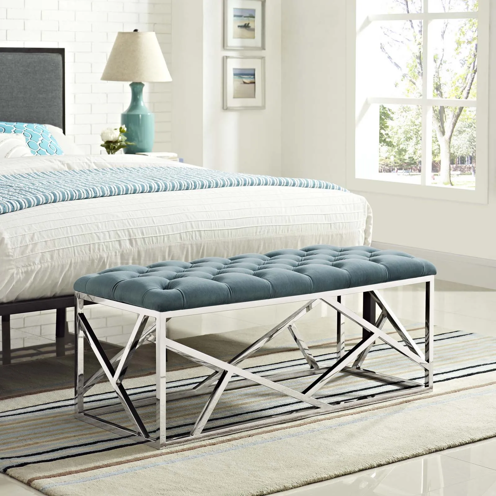 Intersperse Bench by Modway
