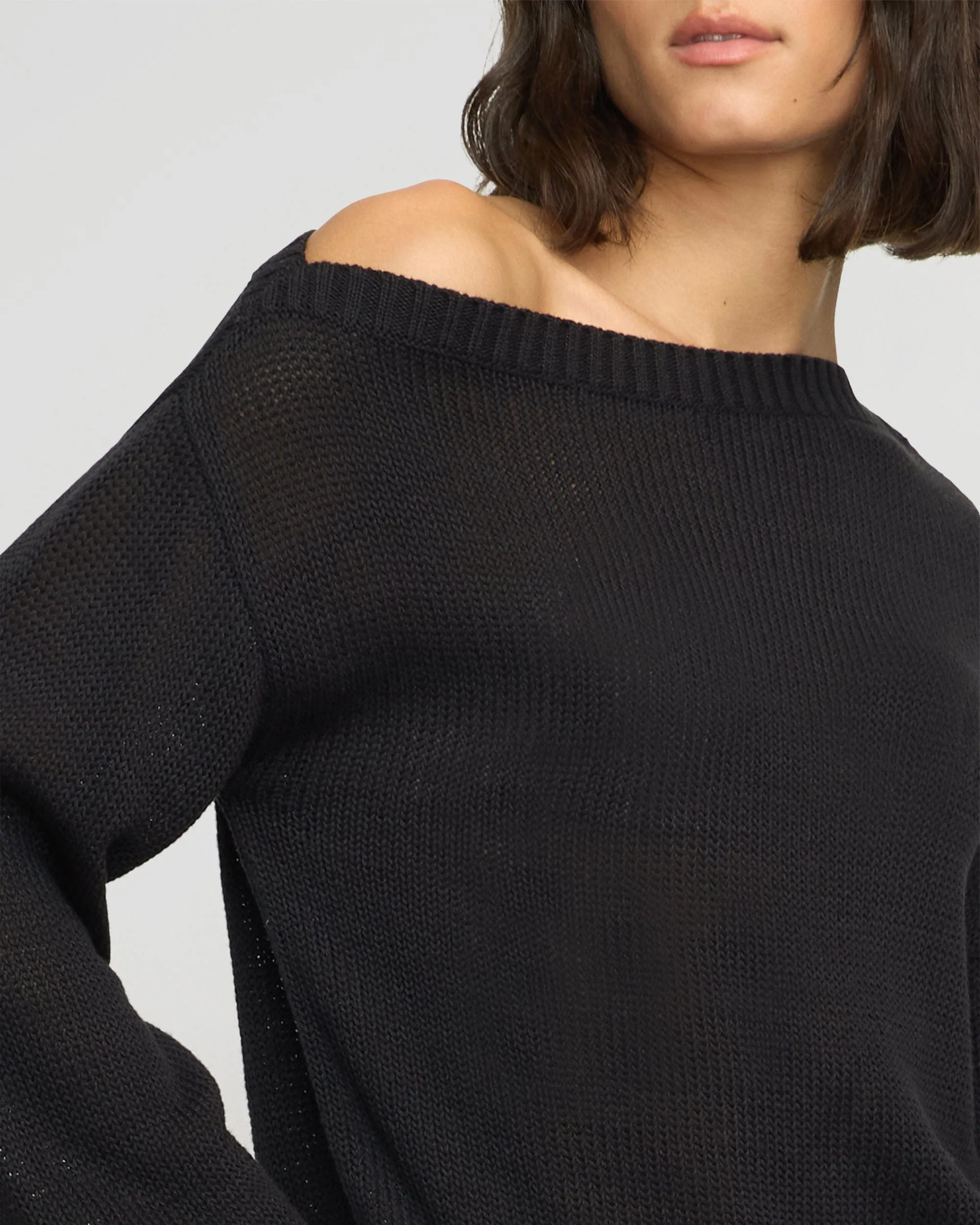 Issa Lightweight Off-Shoulder Sweater