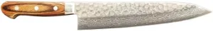 Kikuichi WDT Series Warikomi Damascus Tsuchime - 9.5" Gyuto Knife