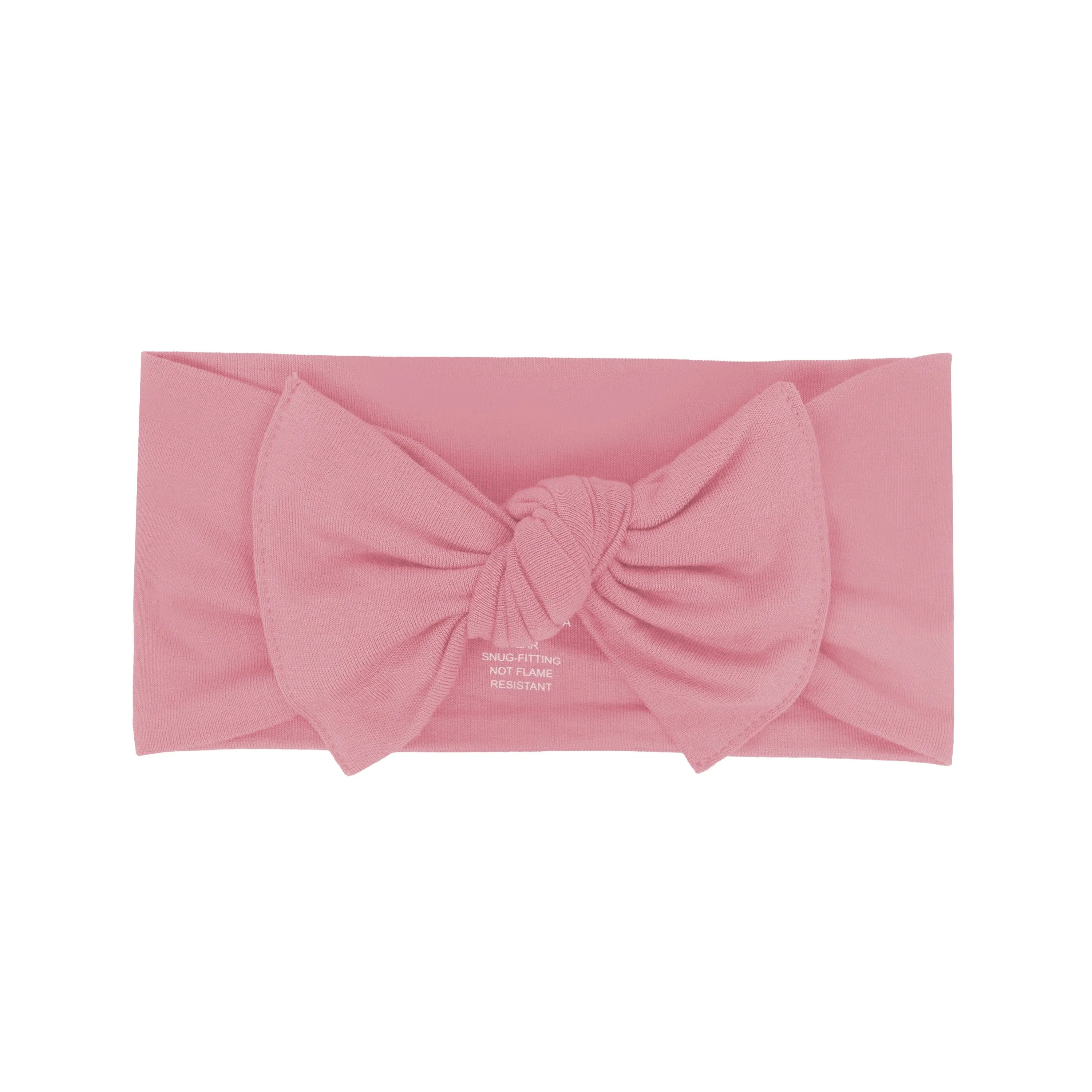 Knotted Bow Headband in Apple Blossom
