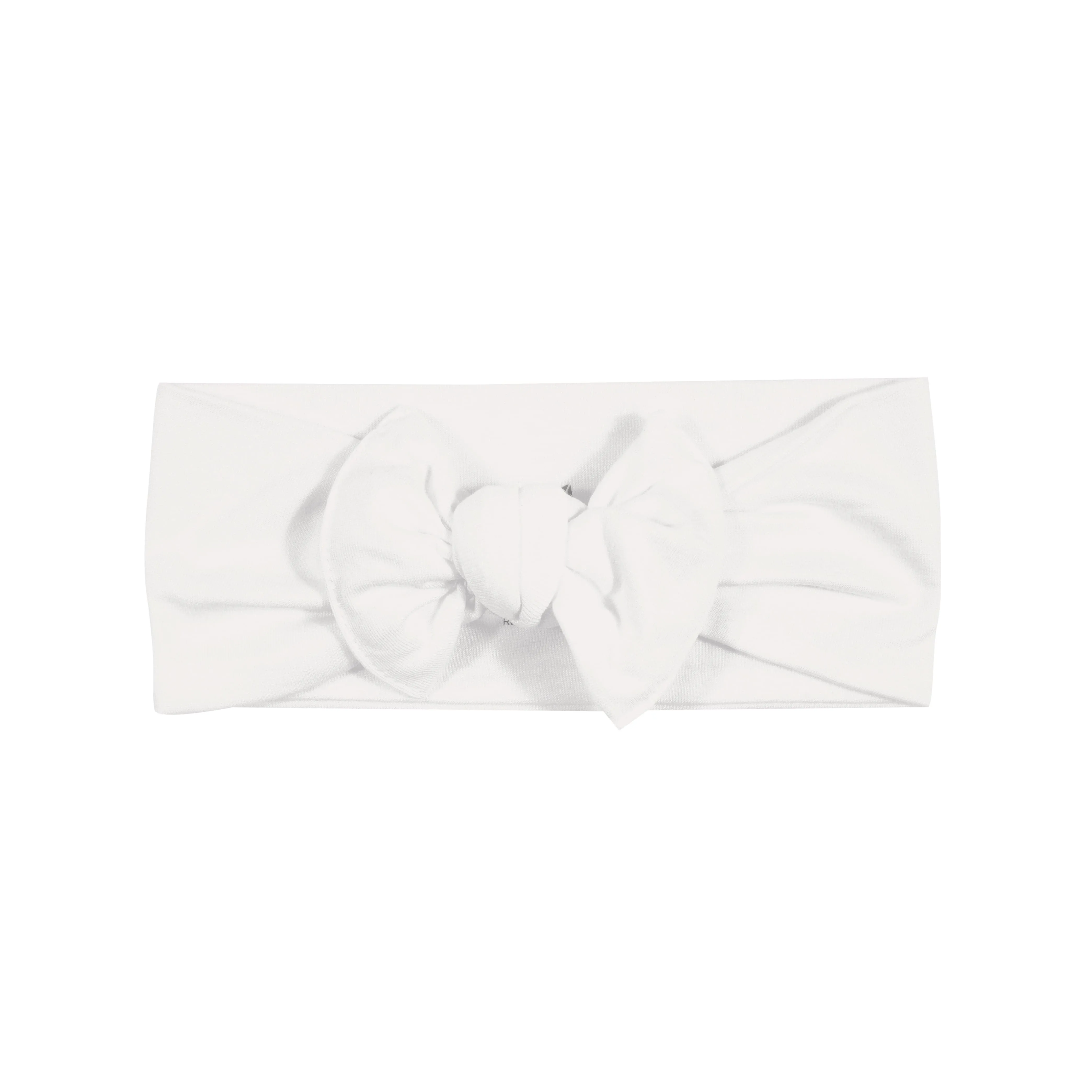 Knotted Bow Headband in Cloud