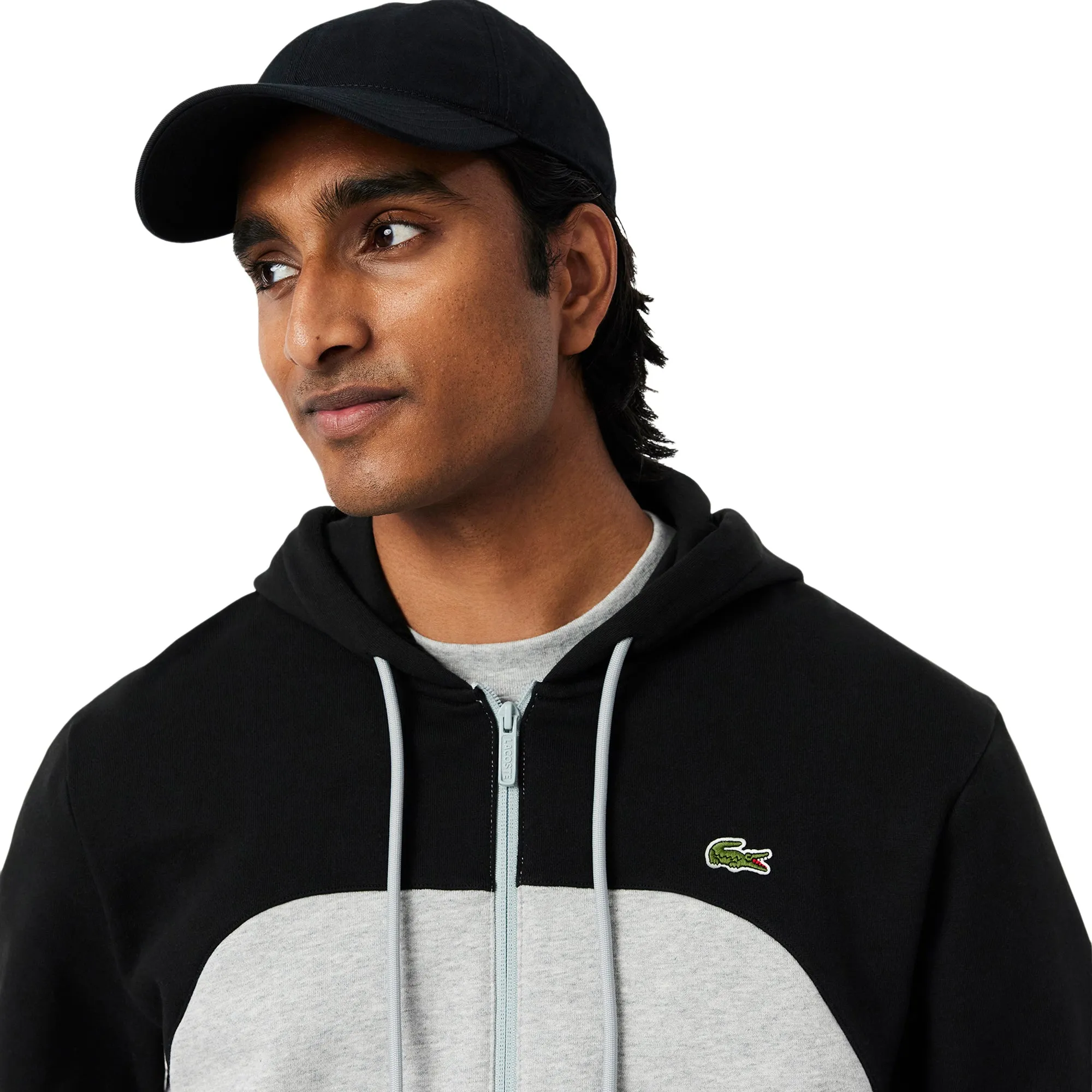 Lacoste Colourblock Full Zip Hoodie