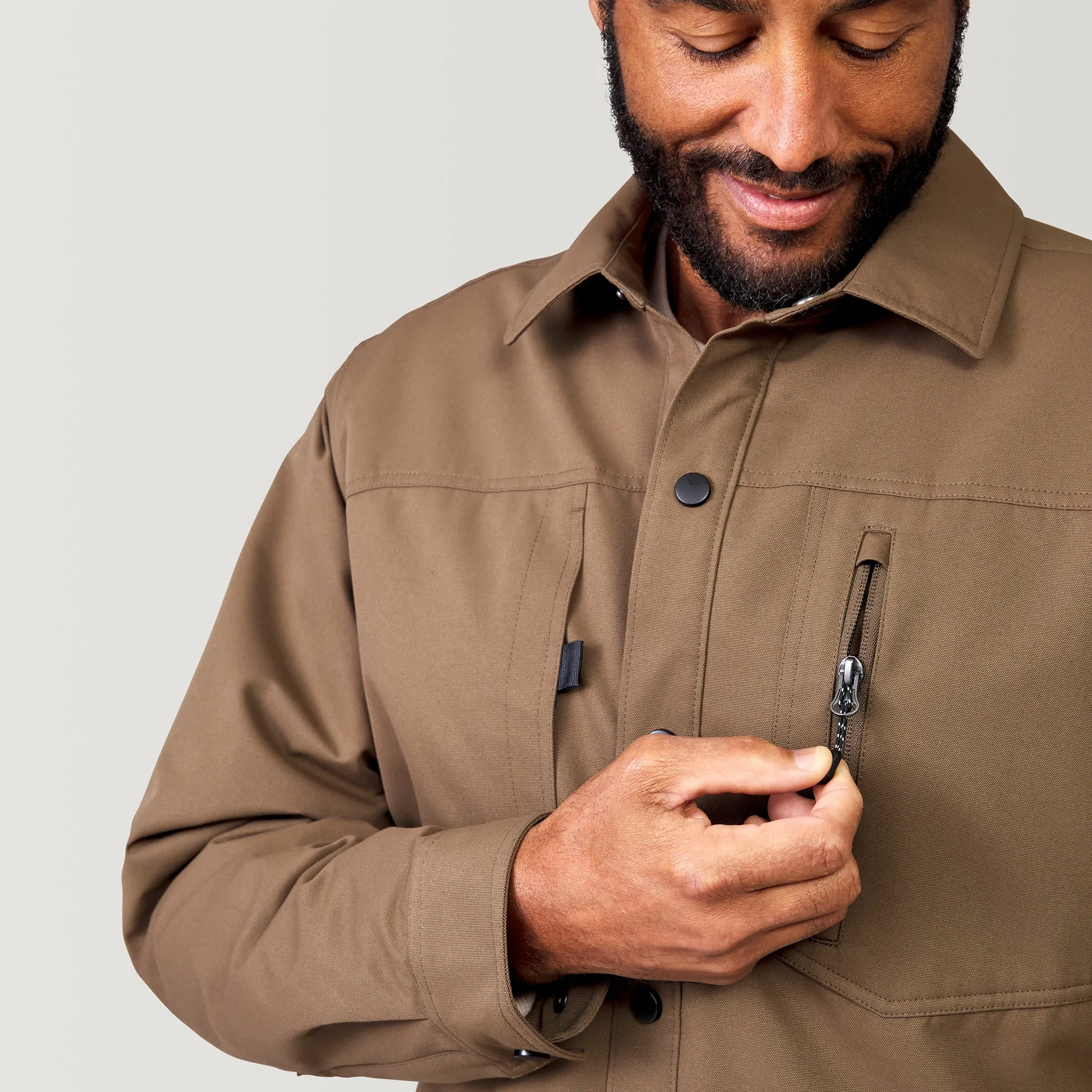 Men's Brawny Canvas Function Work Shirt
