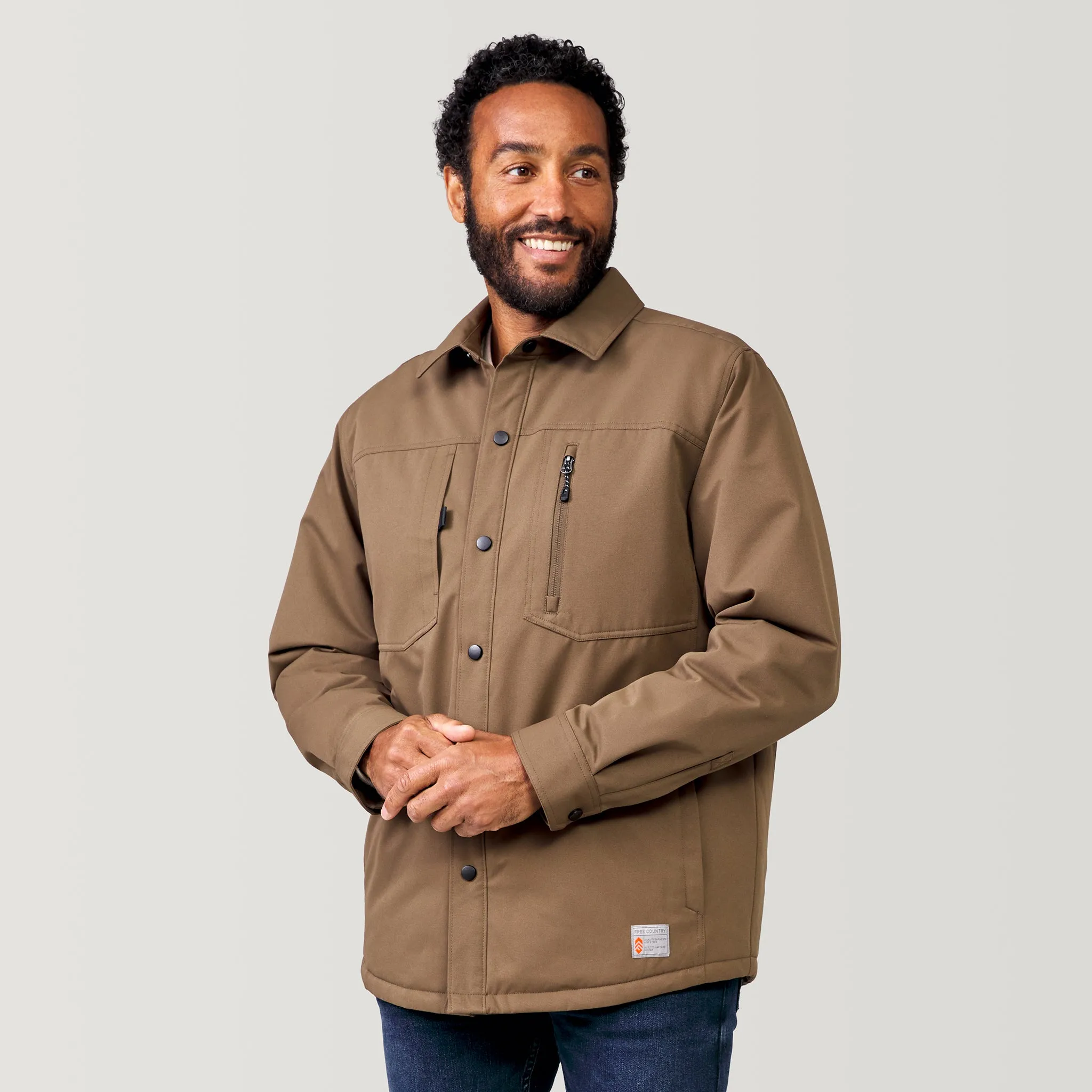Men's Brawny Canvas Function Work Shirt