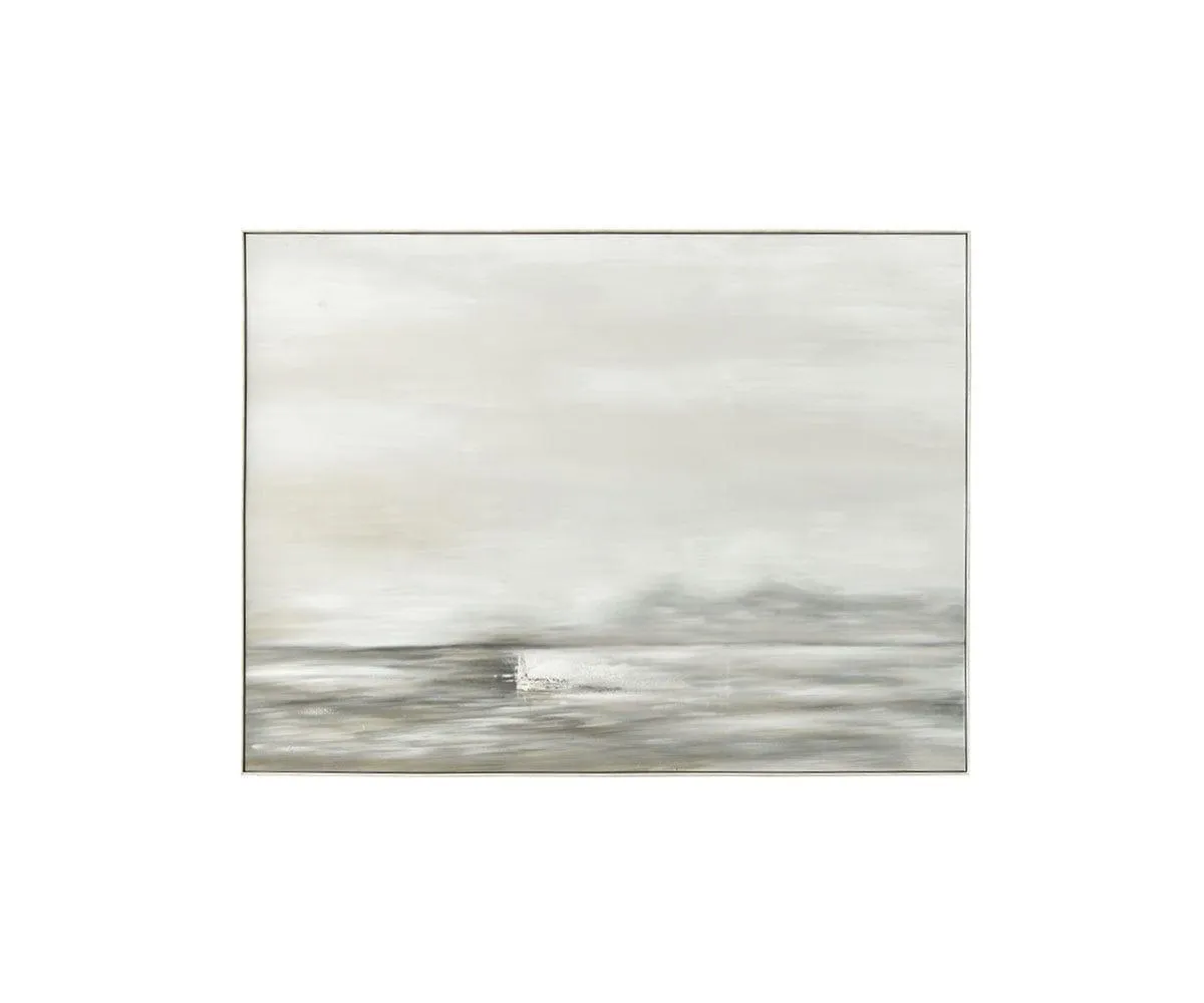 Misty Morning Oil Painting
