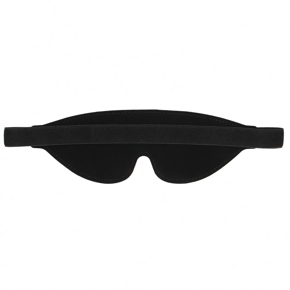Ouch! Faux Leather Blindfold - Love