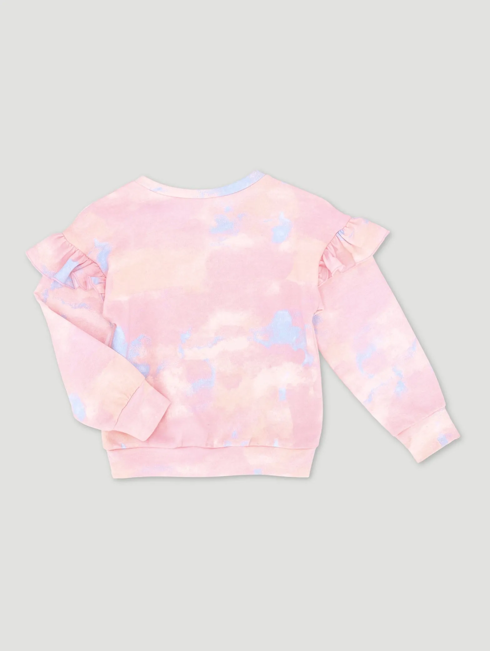 Pre-Girls Brushed Fleece Top - Light Pink