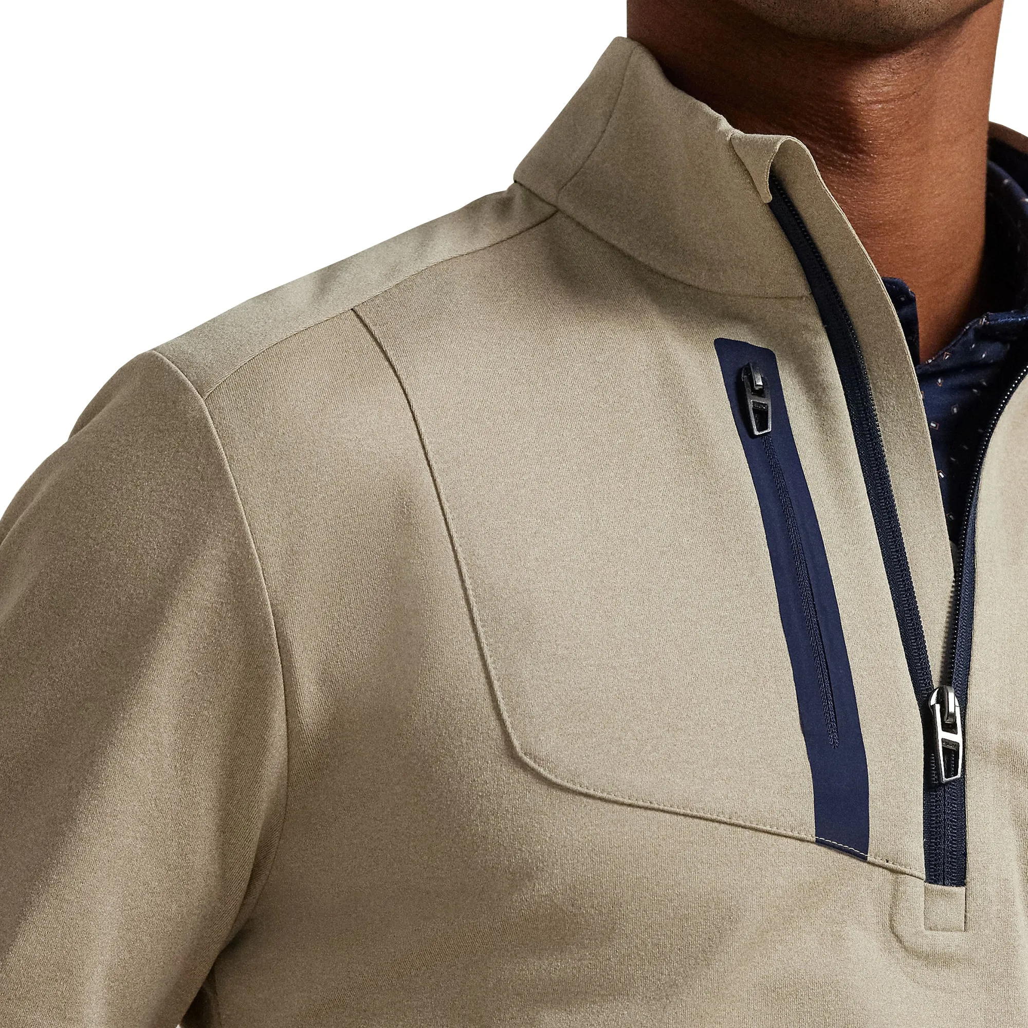 RLX Ralph Lauren Stretch Jersey Half Zip