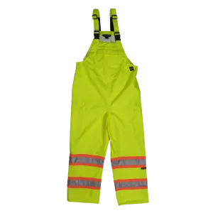 Safety Rain Bib Overall - Green