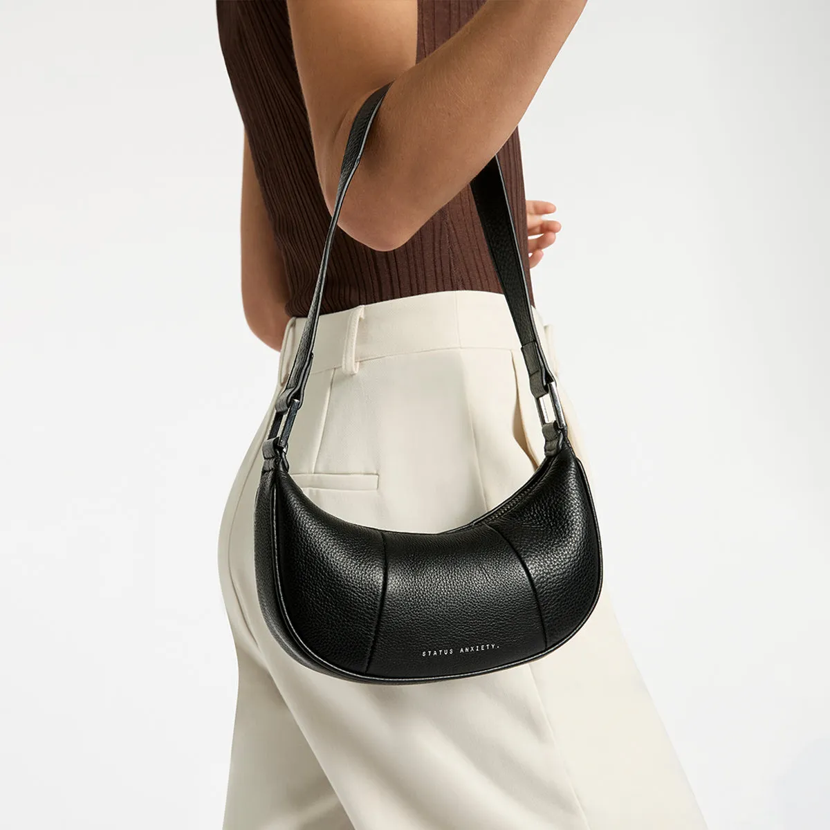 Status Anxiety Solus Shoulder Bag Black