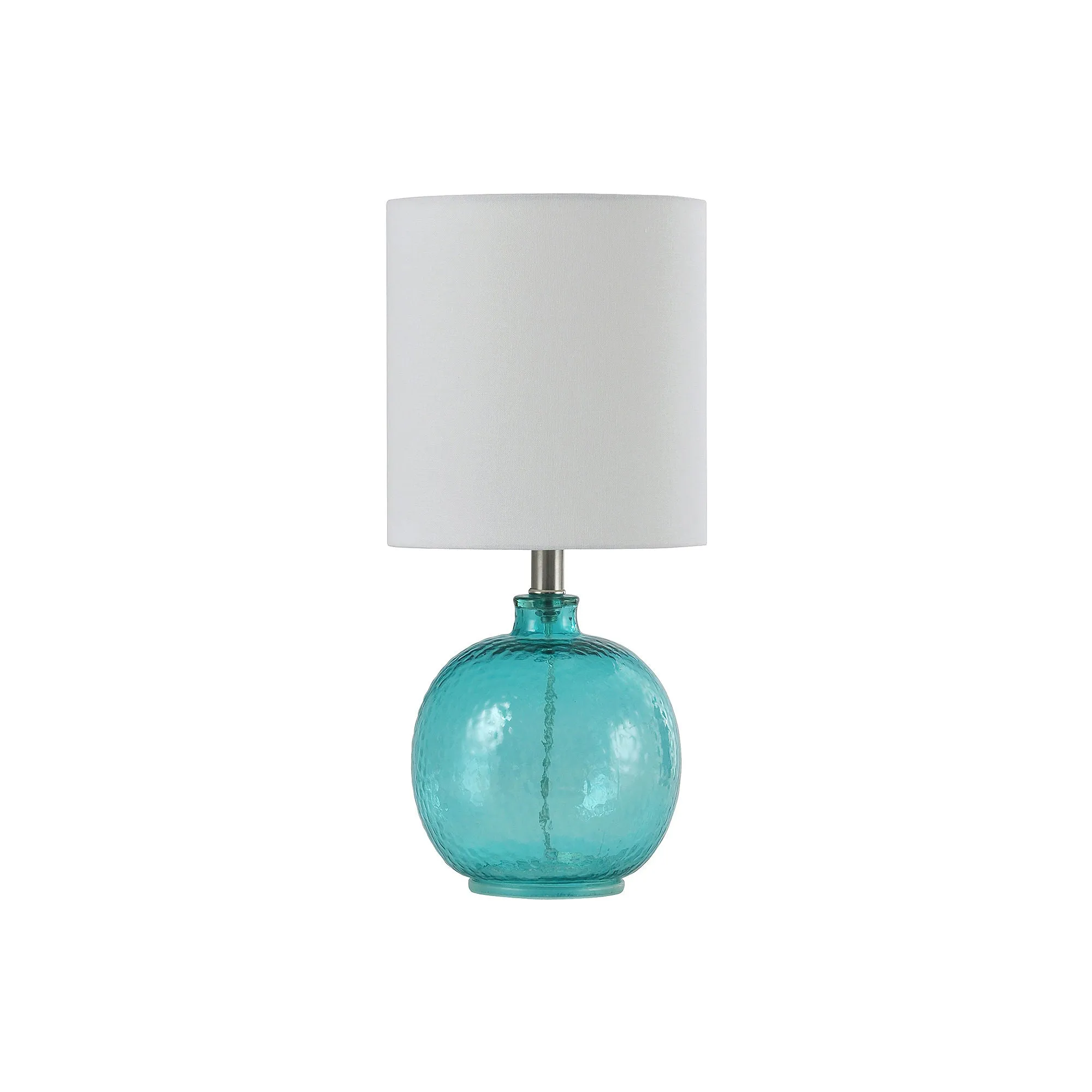 Stylecraft 9.5 W Cerulean Glass Table Lamp - CERULEAN ONE SIZE