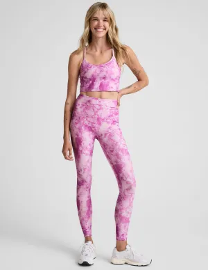 Sunset Violet Icedye SoftMark High Waisted Midi Legging