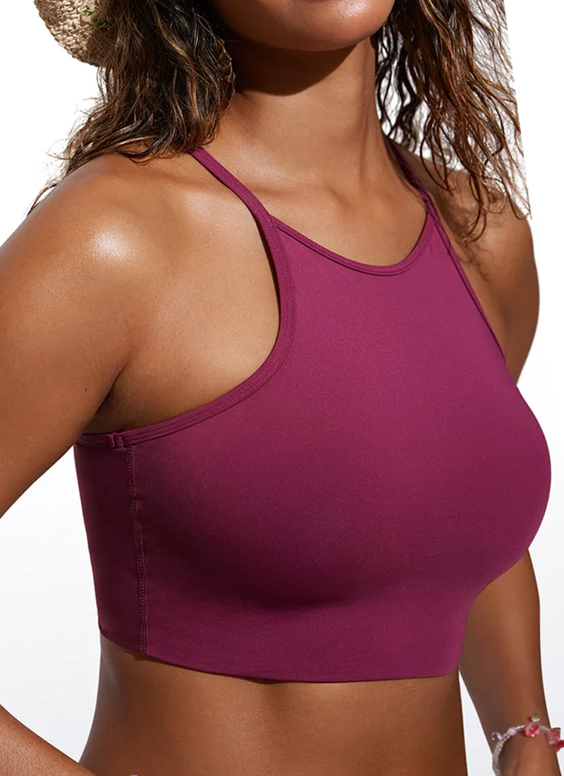 Sunshine Bikini Top High Neck