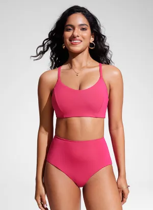 Sunshine Bikini Top Lace Up