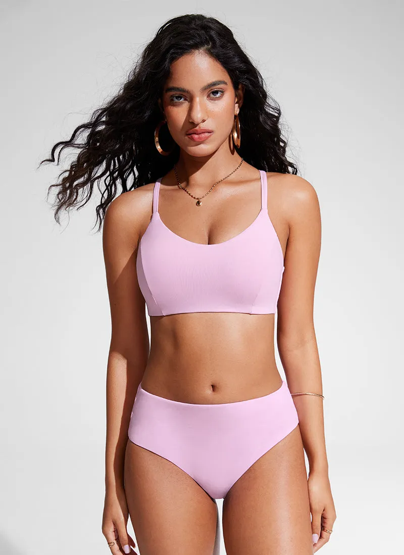 Sunshine Bikini Top Lace Up