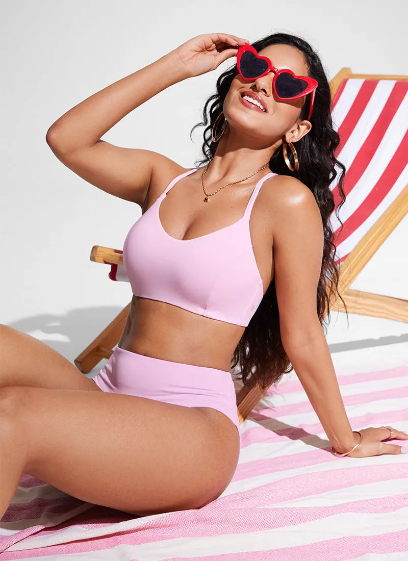 Sunshine Bikini Top Lace Up