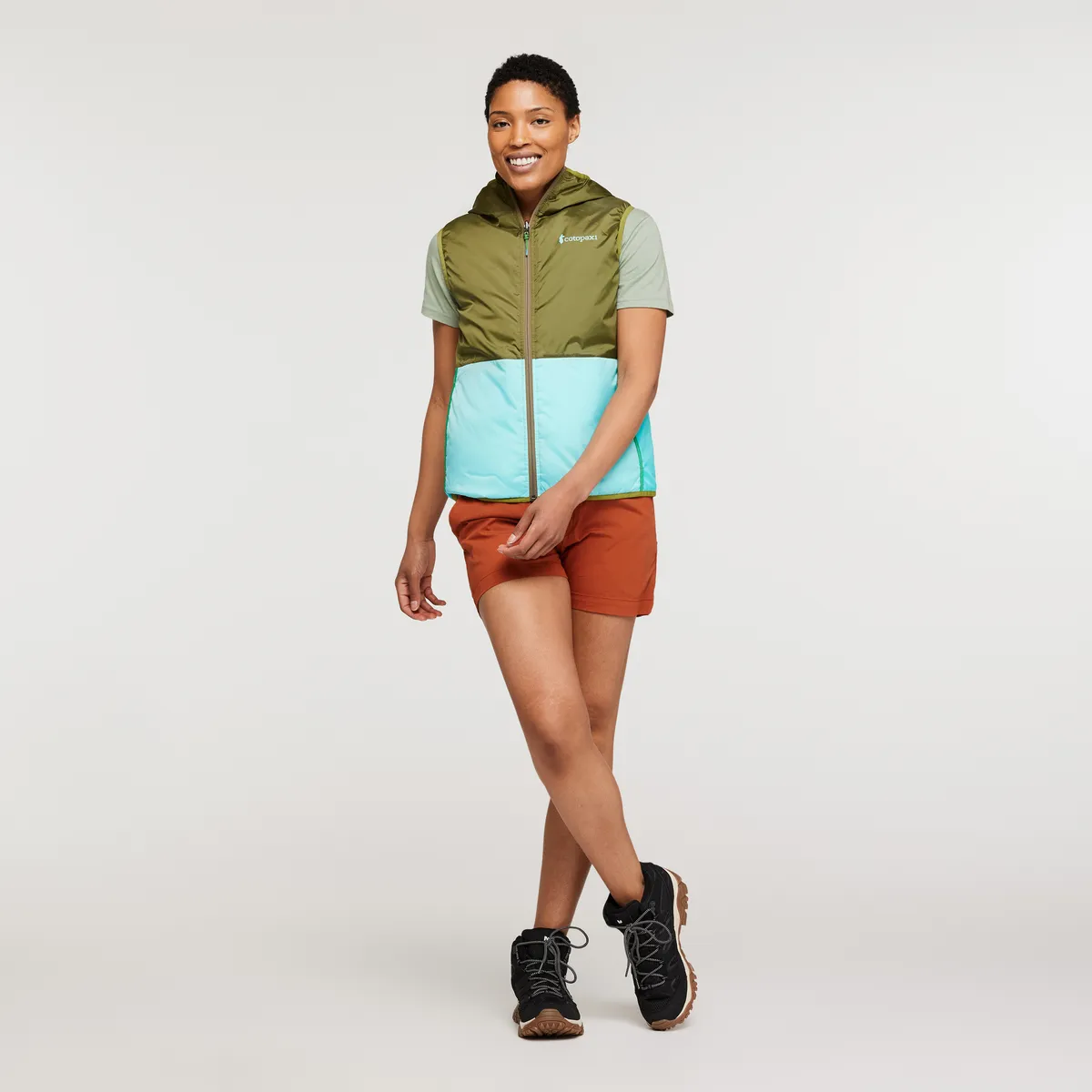 Teca Cálido Reversible Hooded Vest - Women's